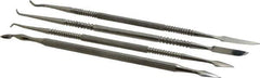 Value Collection - 4 Piece Carver Set - Stainless Steel - Industrial Tool & Supply