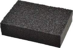 Made in USA - 2-3/4" Wide x 3-3/4" Long, Coarse & Medium Grade Sanding Sponge - 36 & 60 Grit, 1" Thick - Industrial Tool & Supply