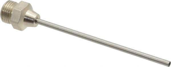Coilhose Pneumatics - Blow Gun Needle Tip - 1/8 NPSM, 2.47" Hose Length - Industrial Tool & Supply