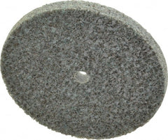 Standard Abrasives - 3" Diam, 1/4" Face Width, 1/4" Center Hole, Coarse Grade, Aluminum Oxide Deburring Wheel - Industrial Tool & Supply