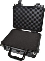 Pelican Products, Inc. - 11-5/8" Wide x 6" High, Clamshell Hard Case - Black, Structural Resin - Industrial Tool & Supply