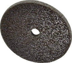 Standard Abrasives - 2" Diam, 1/8" Face Width, 1/4" Center Hole, Medium Grade, Aluminum Oxide Deburring Wheel - Unitized, Hard Density 8 Grade, 22,000 RPM - Industrial Tool & Supply