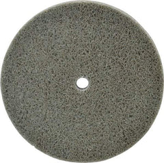 Standard Abrasives - 3" Medium Grade Aluminum Oxide Deburring Disc - Quick Change Connection, 12,000 Max RPM - Industrial Tool & Supply