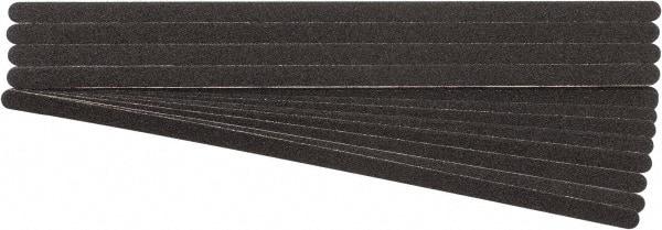 NMC - Black Solid Color Anti-Slip Vinyl Cleat - 3/4" Wide x 2' Long x 0.05" Thick, Heavy/High Traffic - Industrial Tool & Supply