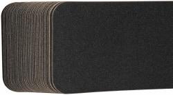 NMC - Black Solid Color Anti-Slip Vinyl Cleat - 6" Wide x 2' Long x 0.02" Thick, General Traffic - Industrial Tool & Supply