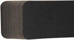 NMC - Black Solid Color Anti-Slip Vinyl Cleat - 6" Wide x 2' Long x 0.02" Thick, General Traffic - Industrial Tool & Supply