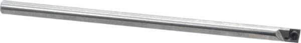 Seco - 0.22" Min Bore Diam, 4" OAL, 3/16" Shank Diam, Indexable Boring Bar - CD.. 1.2 Insert, Screw Holding Method - Industrial Tool & Supply