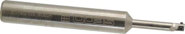 Seco - 0.212" Min Bore Diam, 4" OAL, 1/2" Shank Diam, SCLD Indexable Boring Bar - 1.12" Max Bore Depth, CD.. 1.2 Insert, Screw Holding Method - Industrial Tool & Supply