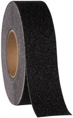 NMC - Black Solid Color Anti-Slip Vinyl Tape - 4" Wide x 60' Long x 0.05" Thick, Heavy/High Traffic - Industrial Tool & Supply