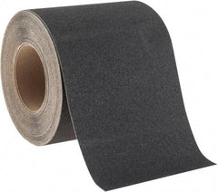 NMC - Black Solid Color Anti-Slip Vinyl Tape - 6" Wide x 60' Long x 0.02" Thick, General Traffic - Industrial Tool & Supply
