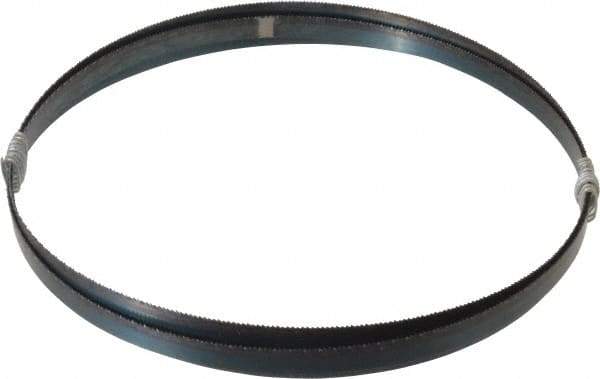 Disston - 14 TPI, 7' 9" Long x 1/2" Wide x 0.025" Thick, Welded Band Saw Blade - Carbon Steel, Toothed Edge, Raker Tooth Set, Flexible Back, Contour Cutting - Industrial Tool & Supply