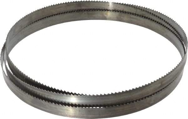 Disston - 6 TPI, 7' 9" Long x 3/4" Wide x 0.032" Thick, Welded Band Saw Blade - Carbon Steel, Toothed Edge, Raker Tooth Set, Flexible Back, Contour Cutting - Industrial Tool & Supply