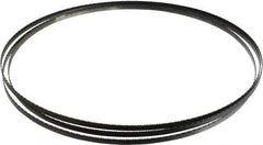 Disston - 14 TPI, 7' 9" Long x 1/4" Wide x 0.025" Thick, Welded Band Saw Blade - Carbon Steel, Toothed Edge, Raker Tooth Set, Flexible Back, Contour Cutting - Industrial Tool & Supply