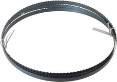 Disston - 4 TPI, 7' 9-1/2" Long x 1/2" Wide x 0.025" Thick, Welded Band Saw Blade - Carbon Steel, Toothed Edge, Raker Tooth Set, Flexible Back, Contour Cutting - Industrial Tool & Supply
