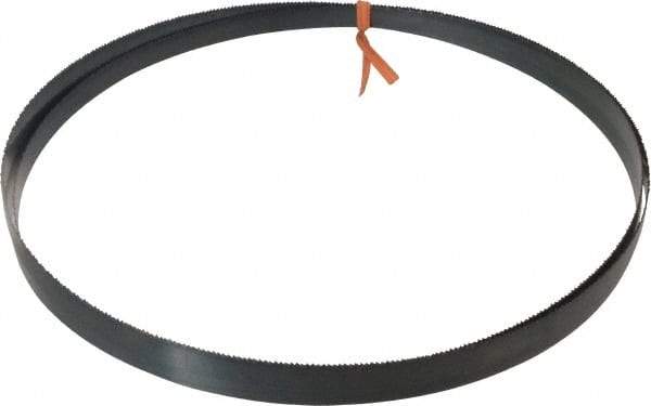 Disston - 14 TPI, 8' Long x 1/2" Wide x 0.025" Thick, Welded Band Saw Blade - Carbon Steel, Toothed Edge, Raker Tooth Set, Flexible Back, Contour Cutting - Industrial Tool & Supply
