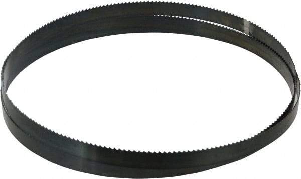 Disston - 6 TPI, 9' Long x 3/4" Wide x 0.032" Thick, Welded Band Saw Blade - Carbon Steel, Toothed Edge, Raker Tooth Set, Flexible Back, Contour Cutting - Industrial Tool & Supply