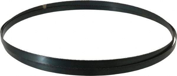 Disston - 14 TPI, 10' Long x 1/2" Wide x 0.025" Thick, Welded Band Saw Blade - Carbon Steel, Toothed Edge, Raker Tooth Set, Flexible Back, Contour Cutting - Industrial Tool & Supply