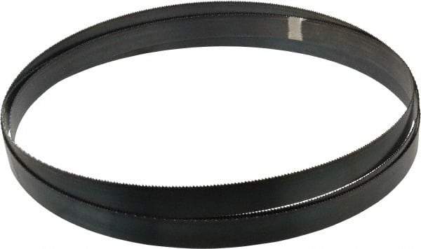 Disston - 10 TPI, 11' 6" Long x 1" Wide x 0.035" Thick, Welded Band Saw Blade - Carbon Steel, Toothed Edge, Raker Tooth Set, Flexible Back, Contour Cutting - Industrial Tool & Supply