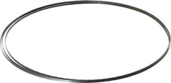 Disston - 6 TPI, 12' 6" Long x 1/4" Wide x 0.025" Thick, Welded Band Saw Blade - Carbon Steel, Toothed Edge, Raker Tooth Set, Flexible Back, Contour Cutting - Industrial Tool & Supply