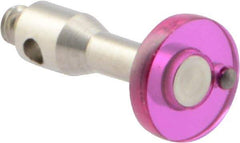 Renishaw - 0.24 Inch Ball Diameter, Stainless Steel Stem, M2 Thread, Ruby Point Disc Tip CMM Stylus - 1.2 mm Working Length, 0.0787 Inch Stem Diameter, 10 mm Overall Length - Industrial Tool & Supply