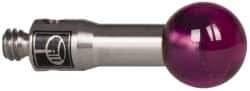 Renishaw - 0.1969 Inch Ball Diameter, Stainless Steel Stem, M2 Thread, Ruby Point Ball Tip CMM Stylus - 0.3937 Inch Working Length, 0.0984 Inch Stem Diameter, 0.3937 Inch Overall Length - Industrial Tool & Supply