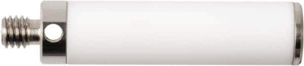 Renishaw - M4 Female and Male Connection, 0.2913 Inch Stem Diameter, Ceramic, CMM Stylus Extension - 1.1811 Inch Overall Length, For Use with M4 Threaded Stylus Range - Industrial Tool & Supply