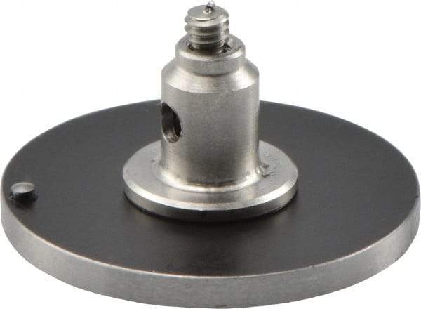 Renishaw - 0.71 Inch Ball Diameter, Stainless Steel Stem, M2 Thread, Steel Point Disc Tip CMM Stylus - 1.5 mm Working Length, 0.17 Inch Stem Diameter, 8.6 mm Overall Length - Industrial Tool & Supply