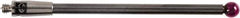 Renishaw - 0.1181 Inch Ball Diameter, Carbide Stem, M2 Thread, Ruby Point Ball Tip CMM Stylus - 1.4567 Inch Working Length, 0.0787 Inch Stem Diameter, 1.5748 Inch Overall Length - Industrial Tool & Supply