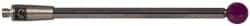 Renishaw - 0.1575 Inch Ball Diameter, Carbide Stem, M2 Thread, Ruby Point Ball Tip CMM Stylus - 1.5748 Inch Working Length, 0.0787 Inch Stem Diameter, 1.5748 Inch Overall Length - Industrial Tool & Supply