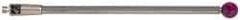 Renishaw - 0.1575 Inch Ball Diameter, Carbide Stem, M2 Thread, Ruby Point Ball Tip CMM Stylus - 1.9685 Inch Working Length, 0.0787 Inch Stem Diameter, 1.9685 Inch Overall Length - Industrial Tool & Supply