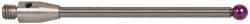 Renishaw - 0.1181 Inch Ball Diameter, Carbide Stem, M3 Thread, Ruby Point Ball Tip CMM Stylus - 1.3268 Inch Working Length, 0.0787 Inch Stem Diameter, 1.5748 Inch Overall Length - Industrial Tool & Supply