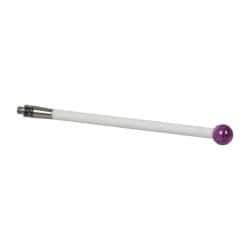 Renishaw - 0.1969 Inch Ball Diameter, Ceramic Stem, M2 Thread, Ruby Point Ball Tip CMM Stylus - 1.9685 Inch Working Length, 0.0984 Inch Stem Diameter, 1.9685 Inch Overall Length - Industrial Tool & Supply