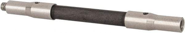 Renishaw - M2 Female and Male Connection, 0.1181 Inch Stem Diameter, Carbon Fiber, CMM Stylus Extension - 1.5748 Inch Overall Length, For Use with M2 Threaded Stylus Range - Industrial Tool & Supply