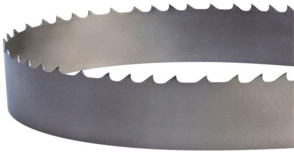 Lenox - 3 to 4 TPI, 24' 6" Long x 1-1/4" Wide x 0.042" Thick, Welded Band Saw Blade - Bi-Metal, Toothed Edge, Flexible Back - Industrial Tool & Supply