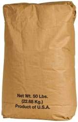 Made in USA - Extra Coarse Grade Angular Walnut Shell - 12 to 20 Grit, 4 Max Hardness, 50 Lb Bag - Industrial Tool & Supply