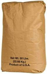 Made in USA - Extra Coarse Grade Angular Walnut Shell - 12 to 20 Grit, 4 Max Hardness, 50 Lb Bag - Industrial Tool & Supply