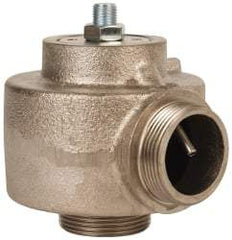 Gast - 1-1/2" NPT psi Pressure Relief Valve - 0-200 CFM, 30-170 psi Pressure - Industrial Tool & Supply