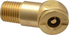 Acme - Closed Check Brass Air Chuck - Ball Foot Chuck, 1/4 MPT - Industrial Tool & Supply