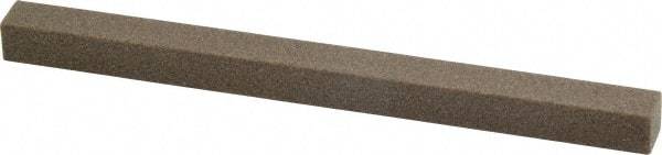 Norton - 4" Long x 1/4" Wide x 1/4" Thick, Aluminum Oxide Sharpening Stone - Square - Industrial Tool & Supply
