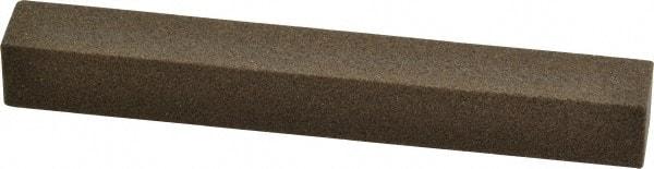 Norton - 4" Long x 1/2" Wide x 1/2" Thick, Aluminum Oxide Sharpening Stone - Square - Industrial Tool & Supply