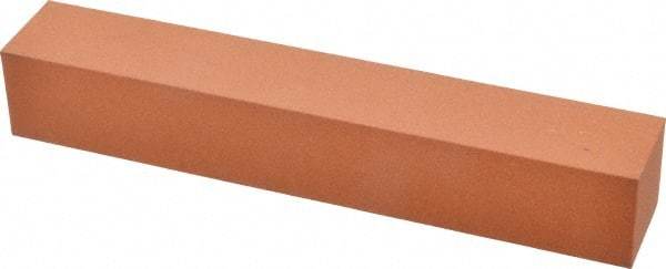 Norton - 6" Long x 1" Wide x 1" Thick, Aluminum Oxide Sharpening Stone - Square, Fine Grade - Industrial Tool & Supply