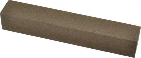 Norton - 6" Long x 1" Wide x 1" Thick, Aluminum Oxide Sharpening Stone - Square, Coarse Grade - Industrial Tool & Supply