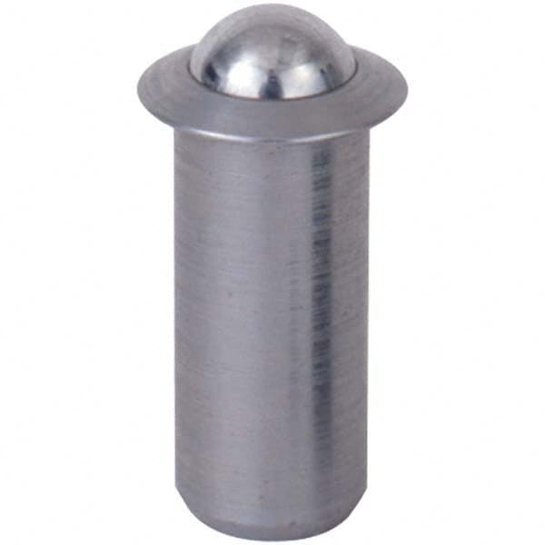 TE-CO - Press-Fit Ball Plungers Body Diameter (Decimal Inch): 0.1880 Body Length (Decimal Inch): 0.4450 - Industrial Tool & Supply