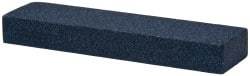 Norton - 4" Long x 1" Wide x 1/2" Thick, Silicon Carbide Sharpening Stone - Rectangle, Medium Grade - Industrial Tool & Supply