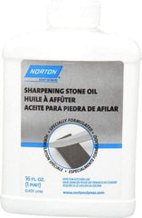 Norton - Sharpening Stone Oil Container Size Range: 16 oz. - 31.9 oz. Food Grade: NonFoodGrade - Industrial Tool & Supply