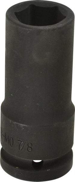 Blackhawk by Proto - 3/4" Drive 7/8" Deep Impact Socket - 6 Points, 3-1/4" OAL - Industrial Tool & Supply