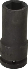 Blackhawk by Proto - 3/4" Drive 7/8" Deep Impact Socket - 6 Points, 3-1/4" OAL - Industrial Tool & Supply