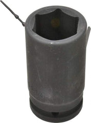 Blackhawk by Proto - 3/4" Drive 1-1/4" Deep Impact Socket - 6 Points, 3-1/4" OAL - Industrial Tool & Supply