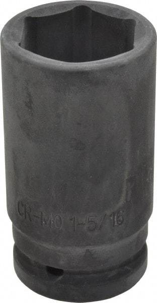 Blackhawk by Proto - 3/4" Drive 1-5/16" Deep Impact Socket - 6 Points, 3-1/4" OAL - Industrial Tool & Supply