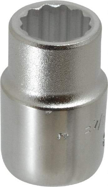 Blackhawk by Proto - 3/4", 3/4" Drive, Standard Hand Socket - 12 Points, 2" OAL, Chrome Finish - Industrial Tool & Supply